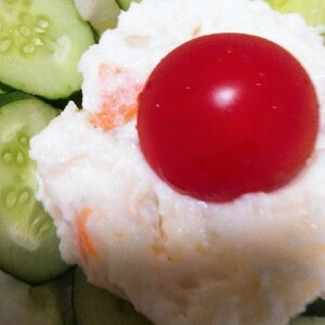 市販のポテトサラダを美味しくかさ増し♪